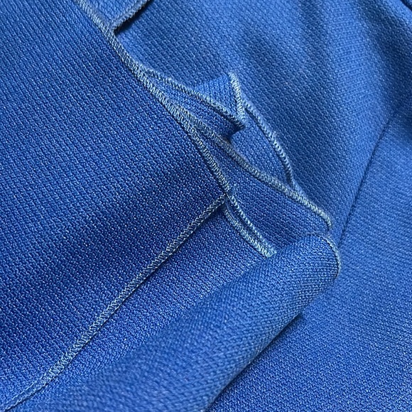 Elise Royal Blue Light Weight Capri Pants SZ M - Picture 6 of 8